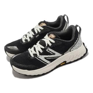 【NEW BALANCE】越野跑鞋 Hierro V7 D 寬楦 女鞋 黑 灰 黃金大底 戶外 全地形 緩震 NB 紐巴倫(WTHIER7X-D)