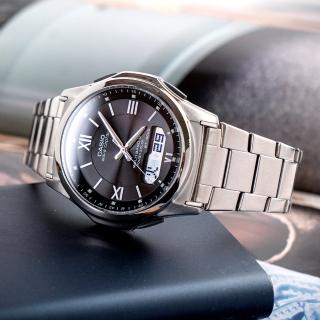 【CASIO 卡西歐】日本限定 極致品味太陽能電波腕錶(WVA-M630D-1A4JF)
