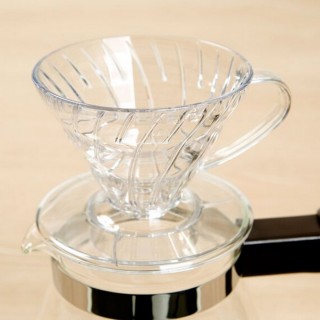 【NITORI 宜得利家居】日本製 V60 VD-01T 圓錐形樹脂咖啡濾杯 1-2杯用(V60 咖啡濾杯)