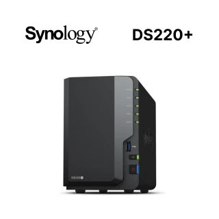 Synology 群暉科技 搭希捷 4TB x2 ★ DS220+ 2Bay NAS 網路儲存伺服器
