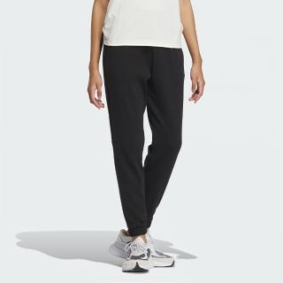 【adidas 愛迪達】長褲 女款 運動褲 亞規 CITY ESC KN PT 黑 IS6765