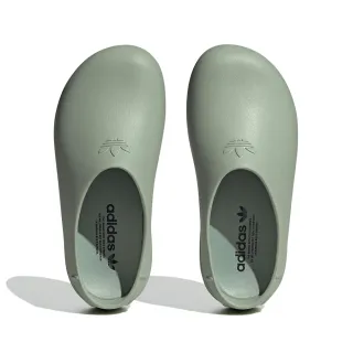 【adidas 愛迪達】Adifom Stan Mule W 女鞋 牛油果綠色 防水 膠鞋 穆勒鞋 拖鞋 IE7053