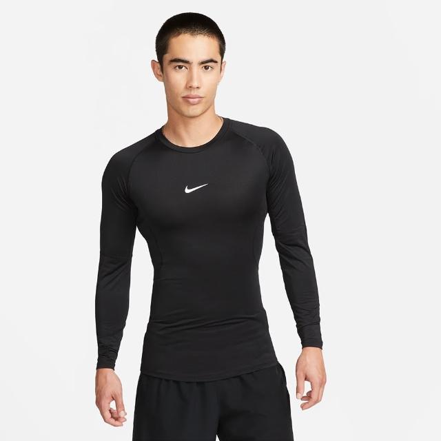 【NIKE 耐吉】上衣 男款 長袖上衣 運動 AS M NP DF TIGHT TOP LS 黑 FB7920-010