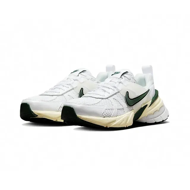 【NIKE 耐吉】Nike V2K Runtekk White Sail Green 奶綠 白綠 Y2K 奶油底 復古 老爹鞋 女鞋(FD0736-101)