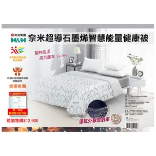 【南良集團】奈米超導石墨烯智慧能量健康被