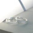 【KT DADA】純銀戒指 對戒 銀戒指 鋯石戒指 簡約戒指 可調節戒指 情侶戒指 情侶對戒 520禮物 情侶禮物