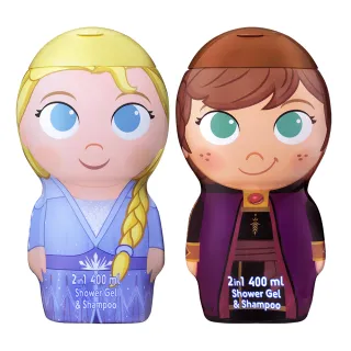 【Disney 迪士尼】Frozen 2合1沐浴洗髮精 400ml-任選(限定版)