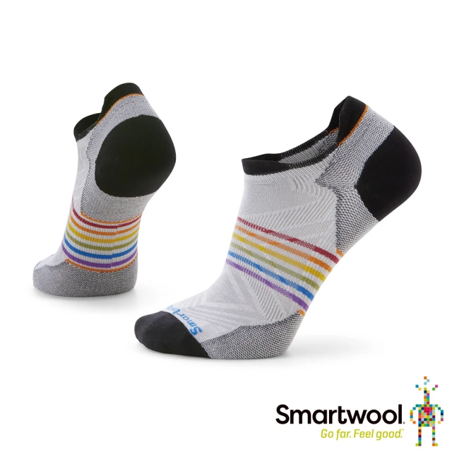 SmartWoolSmartWool 機能跑步超輕減震印花踝襪(Pride Grey)