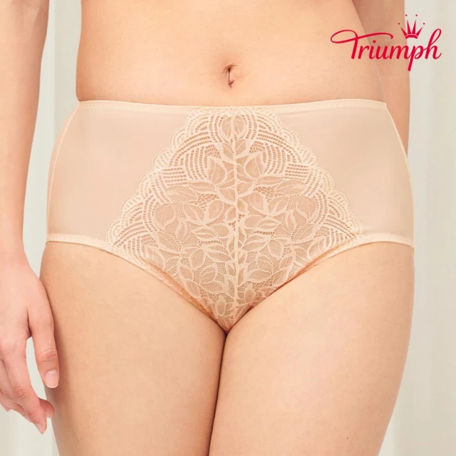 Triumph 黛安芬Triumph 黛安芬 Simply Uplift Foliage美型嚴選系列 包臀中高腰三角內褲 M-EEL(裸色)