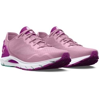 【UNDER ARMOUR】慢跑鞋 女鞋 運動鞋 緩震 HOVR SONIC 6 粉 3026128-603