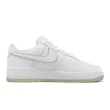 【NIKE 耐吉】休閒鞋 Air Force 1 07 白 哈密瓜綠 男鞋 女鞋 AF1 綠滾邊(DV0788-105)