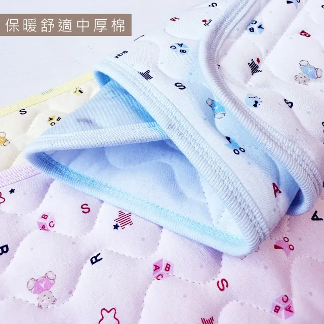 【Oluna 歐露娜】哈哈熊 中厚款 四季肚圍 L號(寶寶肚圍 幼童肚圍 寶寶防踢被 兒童腹卷)