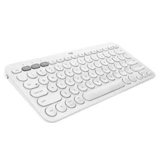 【Logitech 羅技】K380 跨平台藍牙鍵盤(珍珠白)