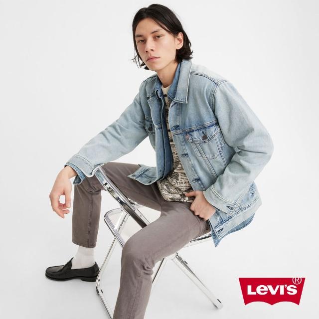 【LEVIS 官方旗艦】男款 寬鬆版牛仔外套 / 精工輕藍染洗舊X微磨損破壞細節 熱賣單品 A5782-0002