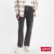 【LEVIS 官方旗艦】Silver Tab銀標系列 男款 廓形寬直筒牛仔工作褲 / 精工黑灰石洗 熱賣單品 A5666-0001