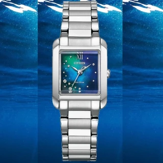 【CITIZEN 星辰】L系列 千彩之海 光動能 真鑽腕錶(EW5591-60L)