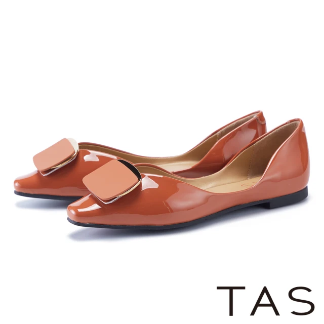 TAS 氣質花朵鑽飾真皮高跟涼鞋(裸色)好評推薦