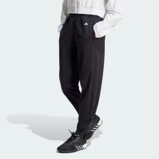 【adidas 愛迪達】AEROREADY 運動長褲 吸濕排汗 女 HY9238