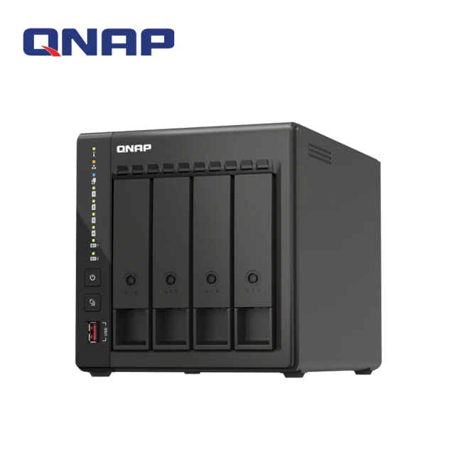 QNAP 威聯通QNAP 威聯通 搭希捷 2TB x2 ★ TS-453E-8G 4Bay NAS 網路儲存伺服器