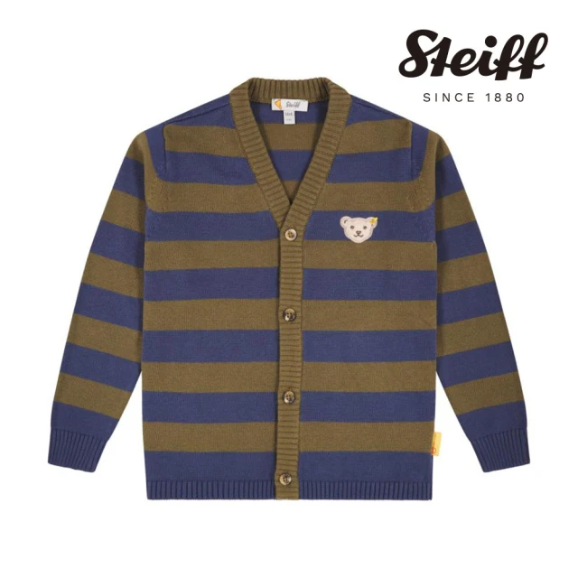 STEIFF 熊頭童裝 針織條紋外套(外套)