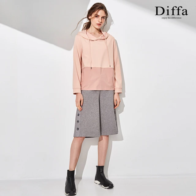 Diffa 精緻壓褶荷葉領設計背心外套-女優惠推薦