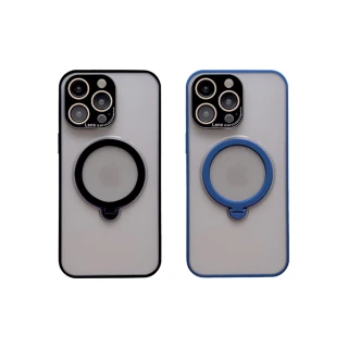 【防摔專家】iPhone 15 全包覆可支援Magsafe指環支架保護殼