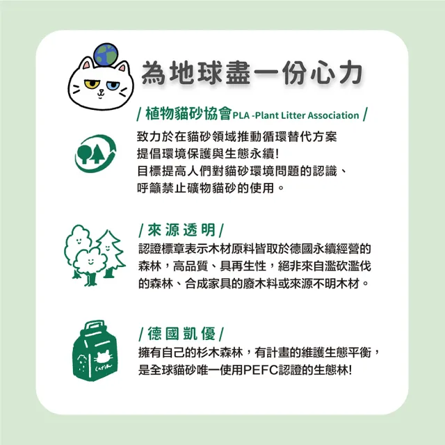 【CAT’S BEST 凱優】崩解木屑砂-藍標粗砂-20L(貓砂/木屑砂/環保砂/松木砂/小動物砂)
