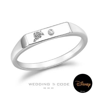 【WEDDING CODE】鉑金 鑽石男戒 迪士尼 4462(天然鑽石 618限定 現貨 禮盒)
