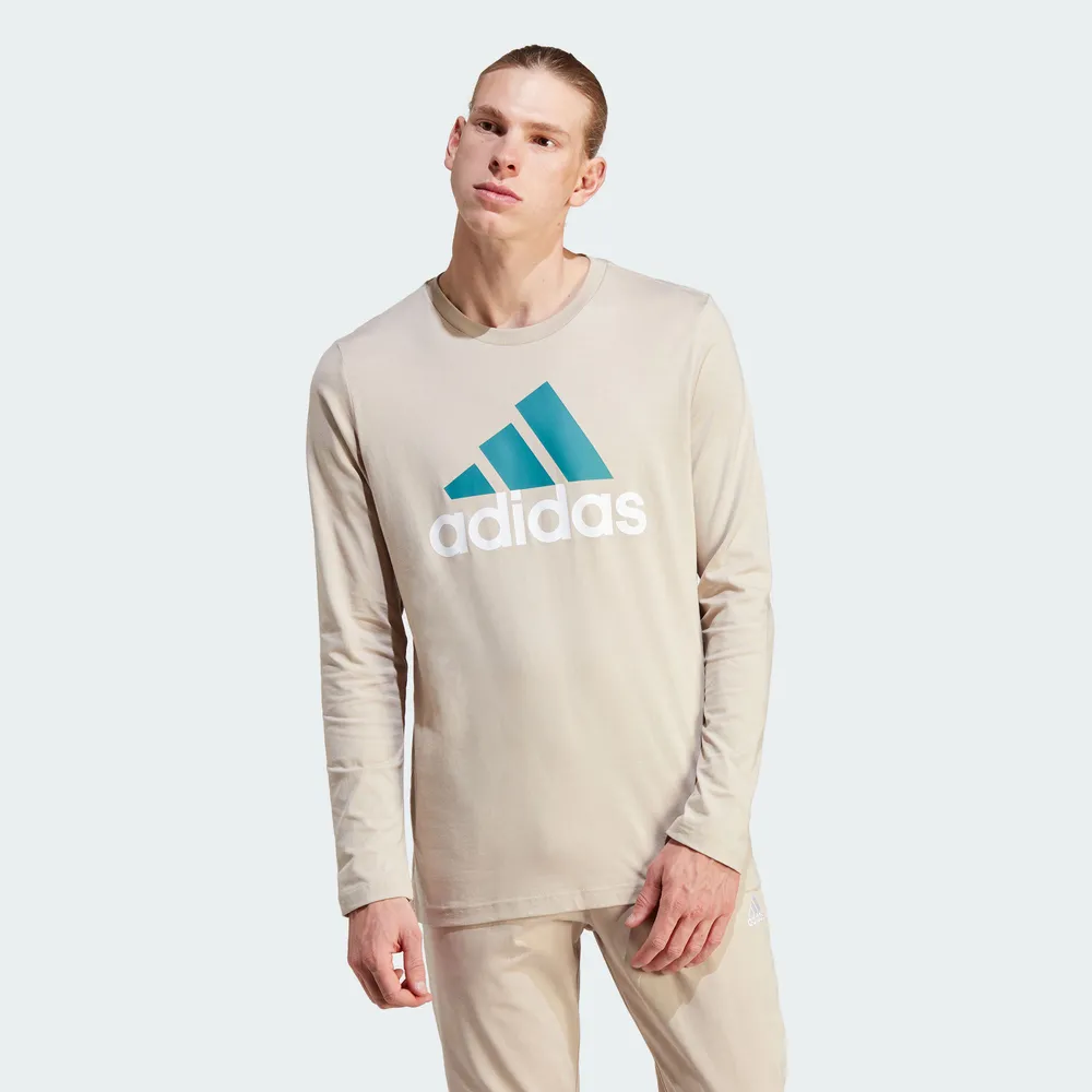 【adidas 官方旗艦】ESSENTIALS 長袖上衣 男(IJ8580)