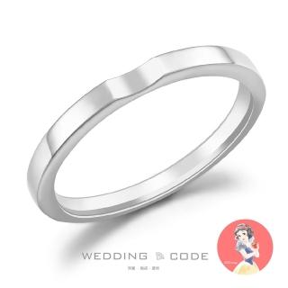 【WEDDING CODE】鉑金 男戒 迪士尼白雪公主4459(限量 618限定 現貨 禮盒)
