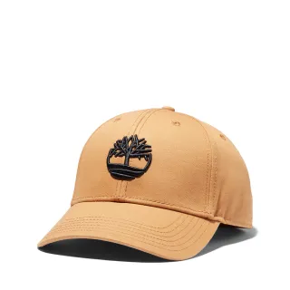 【Timberland 官方旗艦】中性小麥色3D刺繡大樹Logo棒球帽(A1X2DP57)