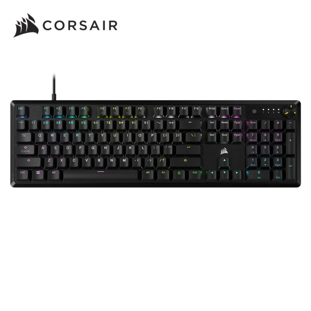 CORSAIR 海盜船CORSAIR 海盜船 K70 CORE RGB 機械電競鍵盤(紅軸/黑英)
