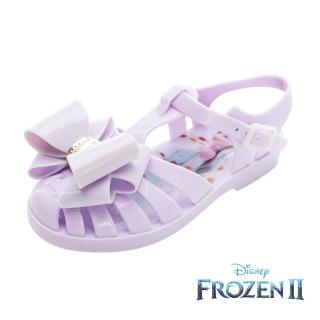 【Disney 迪士尼】正版童鞋 冰雪奇緣 休閒涼鞋/透氣 防水 超實穿 臺灣製 紫(FNKT37157)