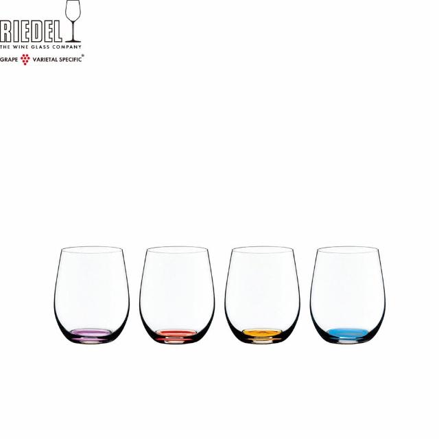 【Riedel】Happy O 彩色派對紅酒杯-4入組