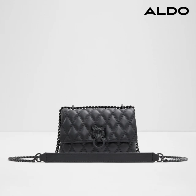 ALDO MARIDOM-經典雙背帶款式斜背包(黑色) 推薦