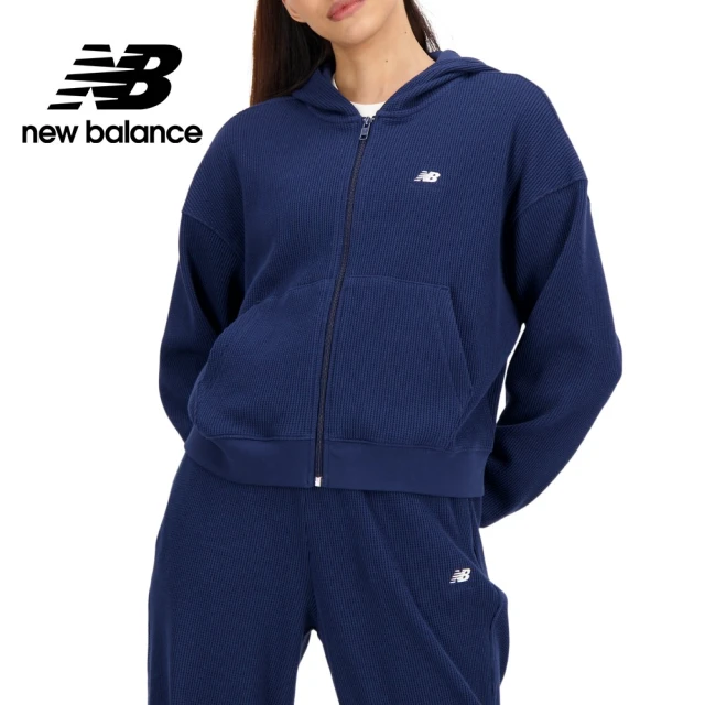 NEW BALANCE 華夫格鬆餅拉鋉連帽外套_AWJ335