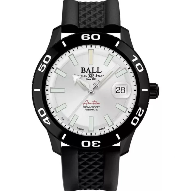 BALL 波爾BALL 波爾 Fireman NECC II 經典300米防水機械腕錶-42mm(DM3090A-P10J-SL)