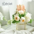 【Eclat】匠心花藝陶瓷金工璀璨意境仿真花架(3款任選)