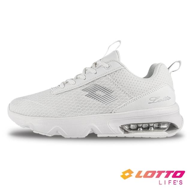【LOTTO】女  ARIA Lite 氣墊跑鞋(雪鹽白-LT3AWR9069)