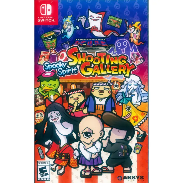 Nintendo 任天堂】NS SWITCH 難道是？妖怪射擊屋Spooky Spirit