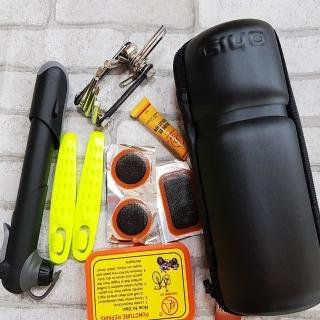 【May Shop】兩色組 GIYO黑色 筒狀自行車維修用具罐(包含內建工具)