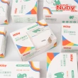 【Nuby官方直營】雙紋理潔牙巾_60入(指套包覆)