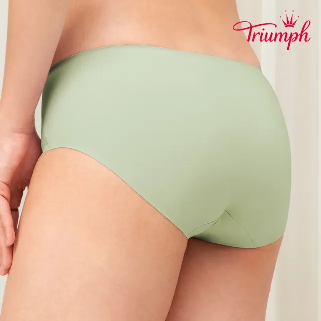 【Triumph 黛安芬】Shape Up完美曲線系列中腰平口褲 M-EL(甜心綠)
