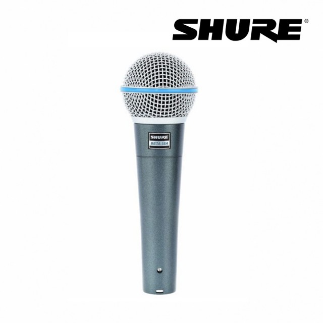 【SHURE】Beta 58A 動圈式麥克風(原廠公司貨 商品保固有保障)