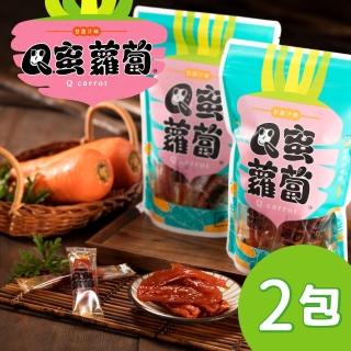 【仙園】Ｑ蜜蘿蔔｜臺灣產地紅蘿蔔｜麥芽糖慢熬｜新增金桔汁｜年菜｜冷凍包裝(180g±4.5%/包x2)