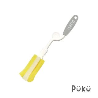 【PUKU 藍色企鵝】可拆式海綿奶瓶刷