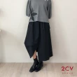 【2CV】現貨 冬新品 日系鬆緊不規則長裙QD010