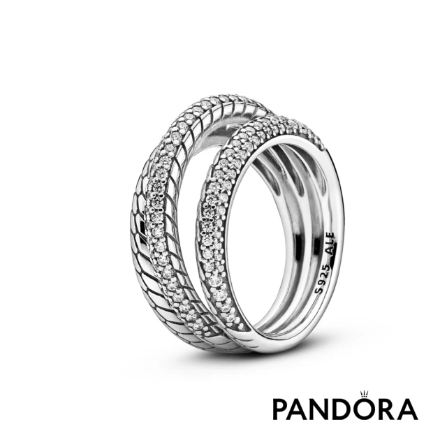 Pandora官方直營 欖尖形寶石許願骨戒指-絕版品評價推薦