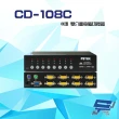 【昌運監視器】CD-108C 8埠 雙介面電腦切換器 支援PS2及USB