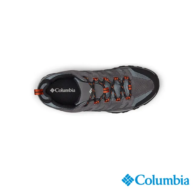 【Columbia 哥倫比亞官方旗艦】男款-CRESTWOOD™Omni-Tech防水登山鞋深-深灰色(UBI53720DY/HF)